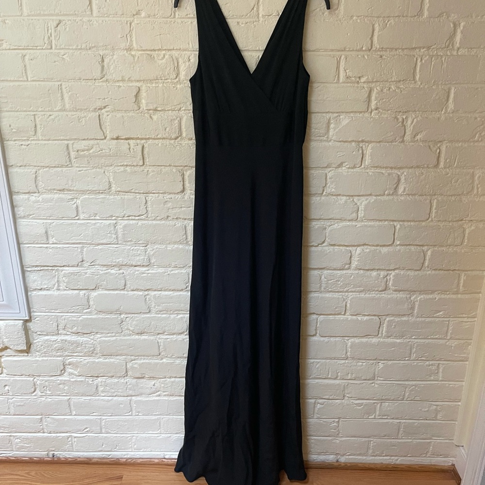 J crew long black formal gown